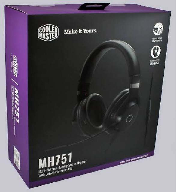 Cooler Master MH751 Headset Gaming Cooler Master MH 751 with Mic
