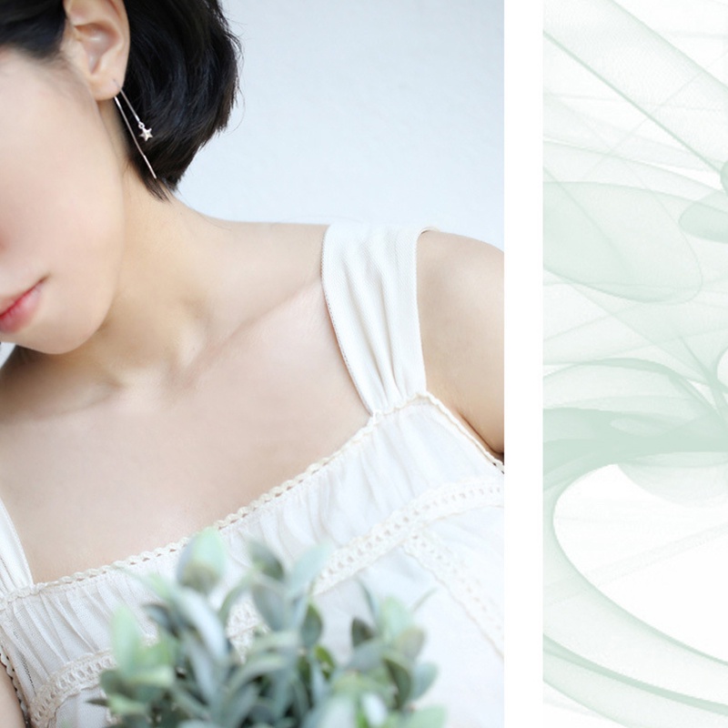 COD❤2Pcs Anting Korea Wanita Panjang Model Tusuk Tindik Rantai Rumbai Earring Perhiasan Fashion Tri