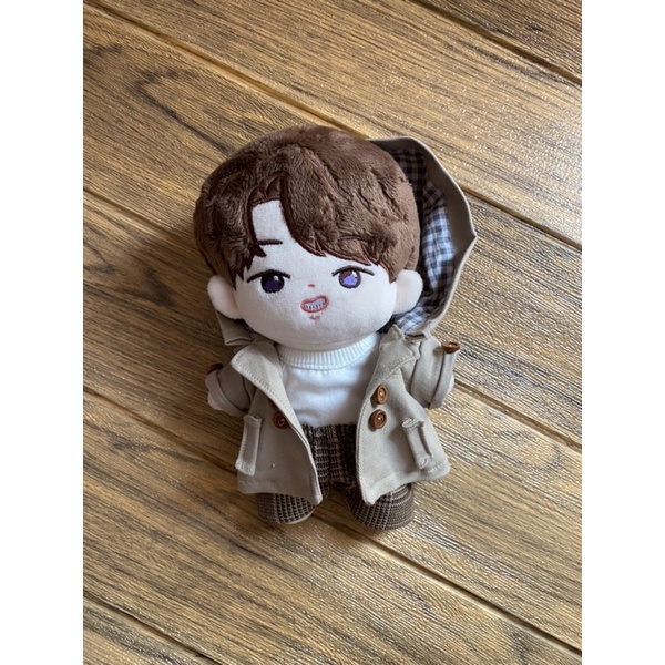 Hooded Trench Coat Set | 20cm & 15cm Kpop doll clothes EXO NCT BTS SVT