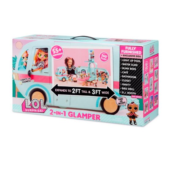 lol 2 in 1 glamper