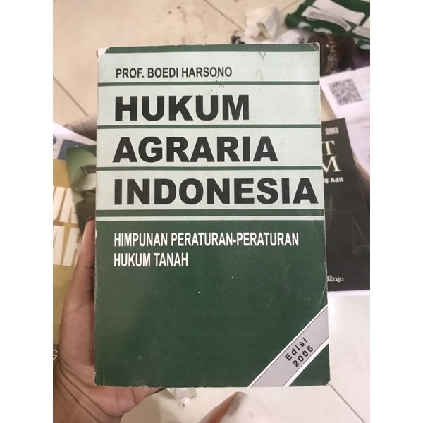 HUKUM AGRARIA INDONESIA - BUDI HARSONO