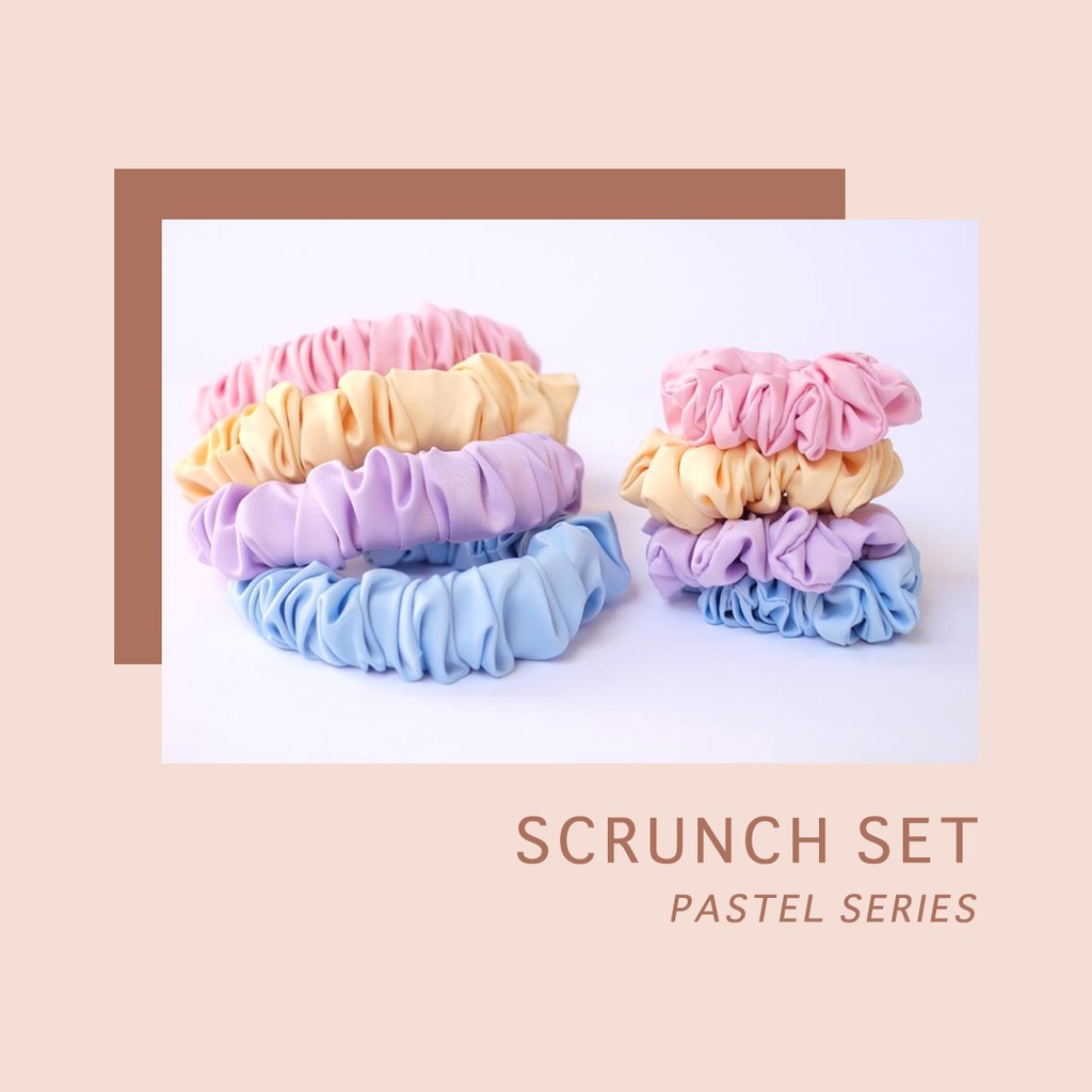 

PASTEL SCRUNCH (SET)