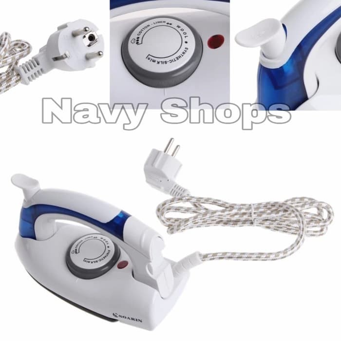 Setrika mini Uap setrika Lipat  Travel - Setrika Mini Steam Portable