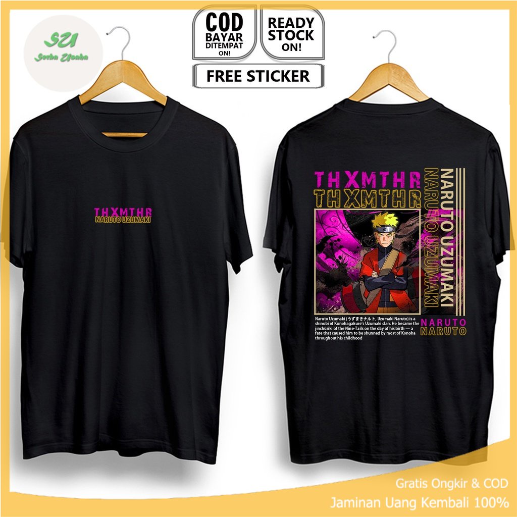 [COD] KAOS NARUTO ANIME MANGA NARUTO UZUMAKI ITACHI UCHIHA SASUKE COSPLAY JEJEPANGAN JAPAN CULTURE B