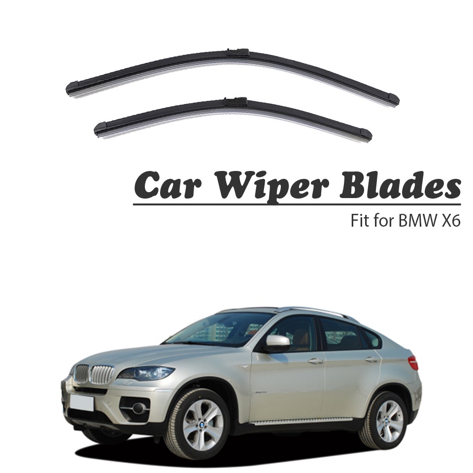 Blade Wiper Kaca Depan Mobil Untuk BMW X6 E71 E72 F16 2016 2017 2018 08-15 M