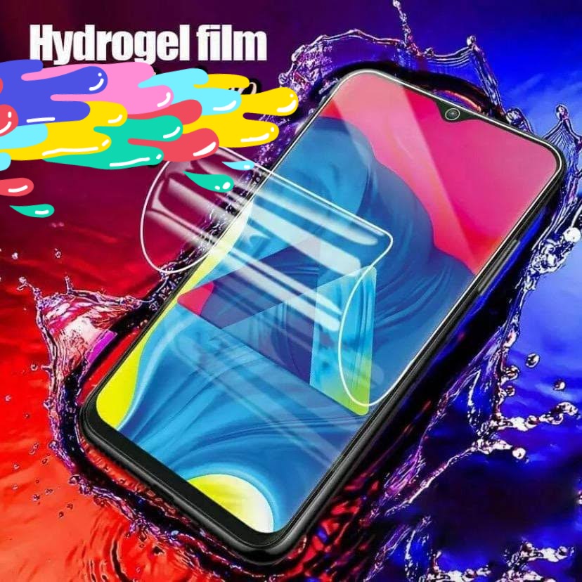 Baru Hydro Jely Clear Depan Belakang Samsung A04 A04s A04E A03 A03S A03Core A02 A02s A01 A01Core M02 M02s M01 Core A2-Core Hydrogel Jelly Bening Glosy Front&amp;Back Hidrogel Antigores=Anti Pecah Tipis Bahan Gores Full Cover Ful Asli Nya 4G 5G 2022 S Galaxy E