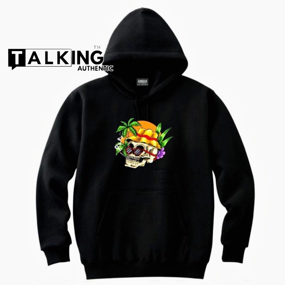 TALKING AUTHENTIC Jaket Sweater Hoodie Distro JAPANESE Bergambar Kekinian Edition Fashion Trendy Casual Pria Good Brand Quality