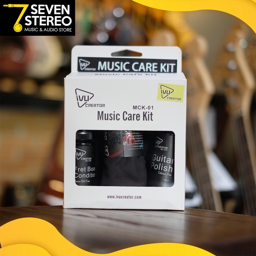 IVU Creator MCK01 Music Care Kit Pembersih Gitar Bass