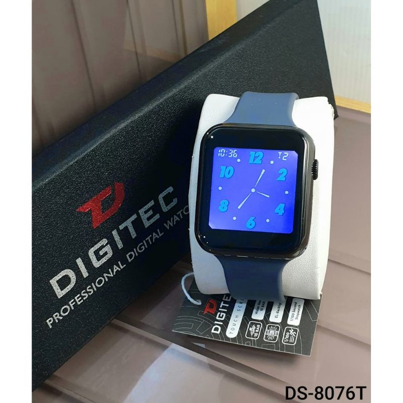 SEMAKIN PINTAR 0DIGITEC DS 8076 / DS-8076 / DS8076 DG Touch Screen Watch Jam Tangan ORIGINAL