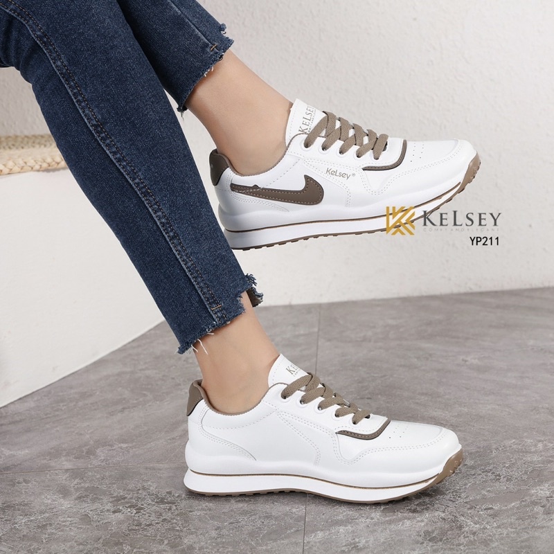 SEPATU SNEAKERS KELSEY YP211 SEPATU WANITA NYLON SNEAKERS CASUAL IMPORT