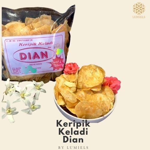 

keripik keladi papua 250 gram pedas manis enak murah