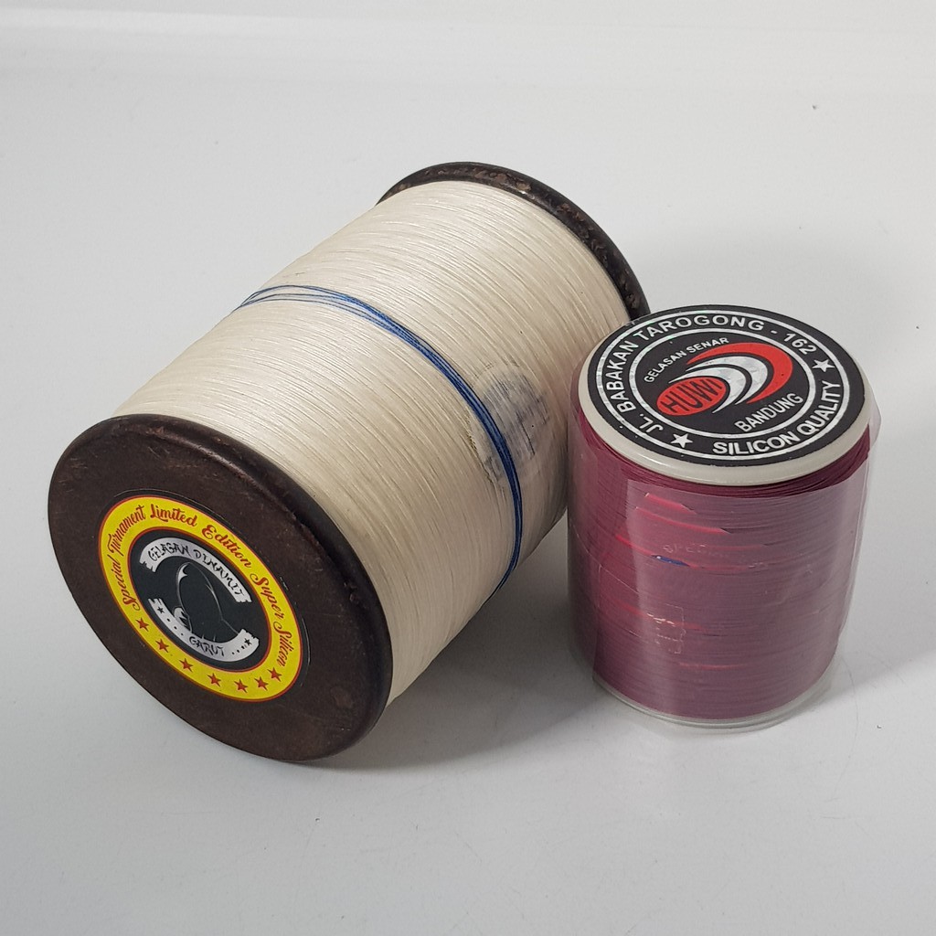 Benang Gelasan Salatin Kimia Tajam Jumbo 6000 yard Aduan Layangan dapat bonus Pelindung Jari 2 Buah