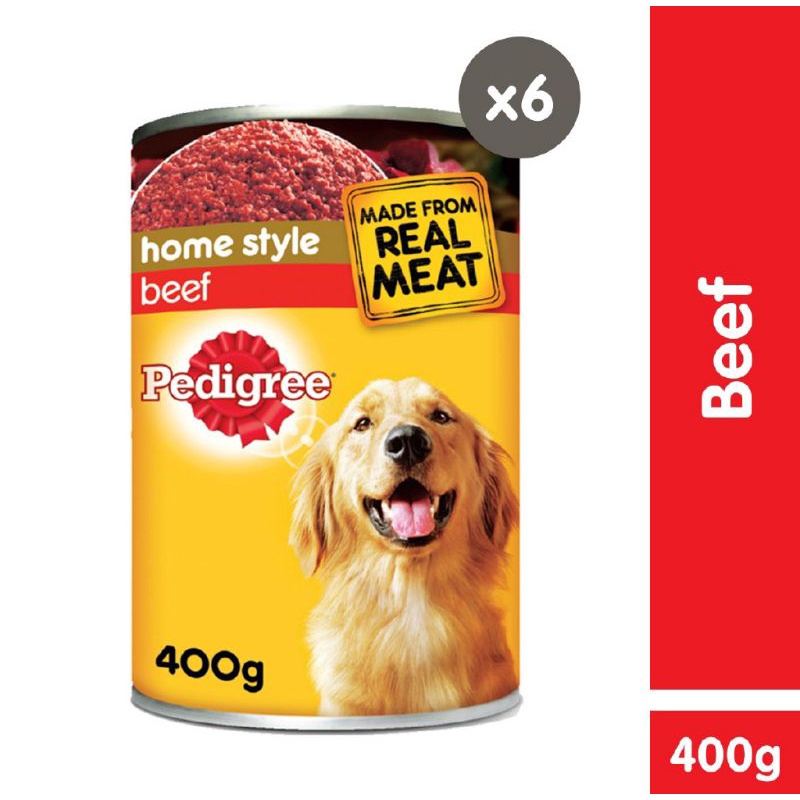 Pedigree kaleng 400gr Beef