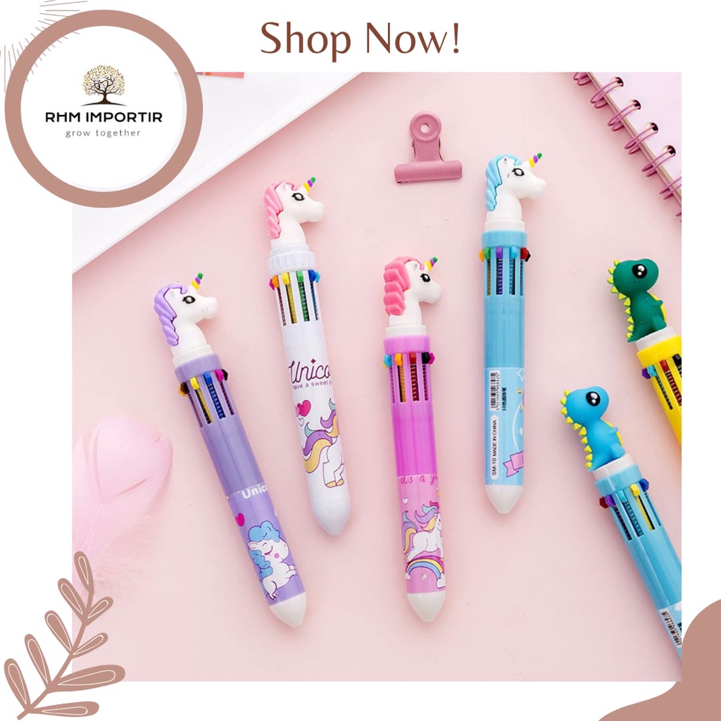 

PULPEN GEL KOREA KARAKTER 10 WARNA