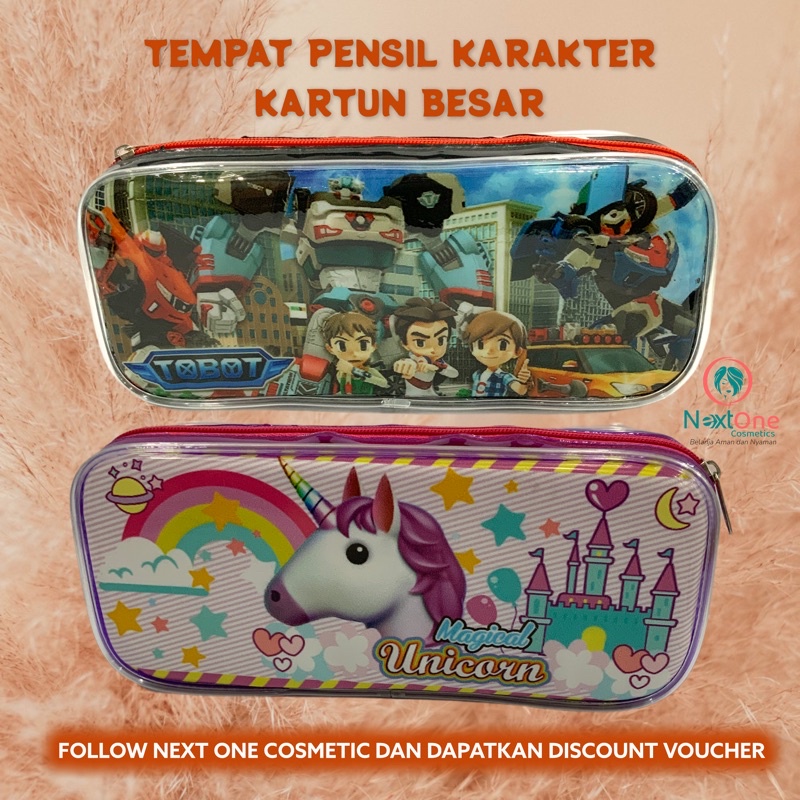 

NEXT - TEMPAT PENSIL KARAKTER BESAR - TEPAK PENSIL TOBOT DAN UNICORN
