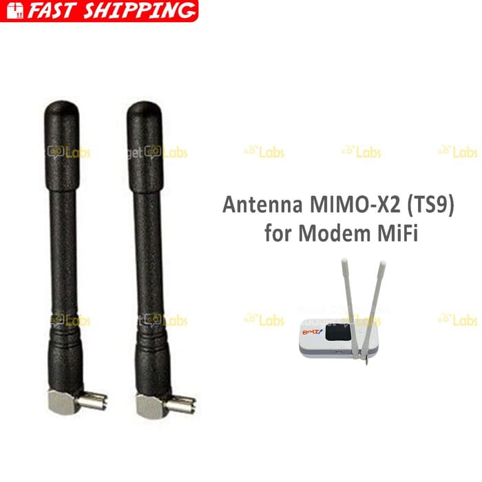 Langsung Order Antena Modem MiFi MIMO X2 / Antena Penguat Signal Router TS9 terbaik