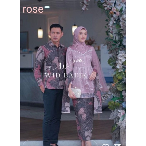 Couple Rengganis || Couple kebaya brukat tille kekinian