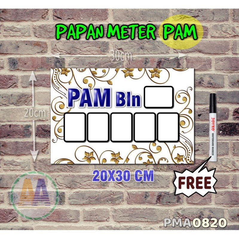 

Papan Meter Listrik PLN PAM motif Unik - Flower 20 - Toko2A