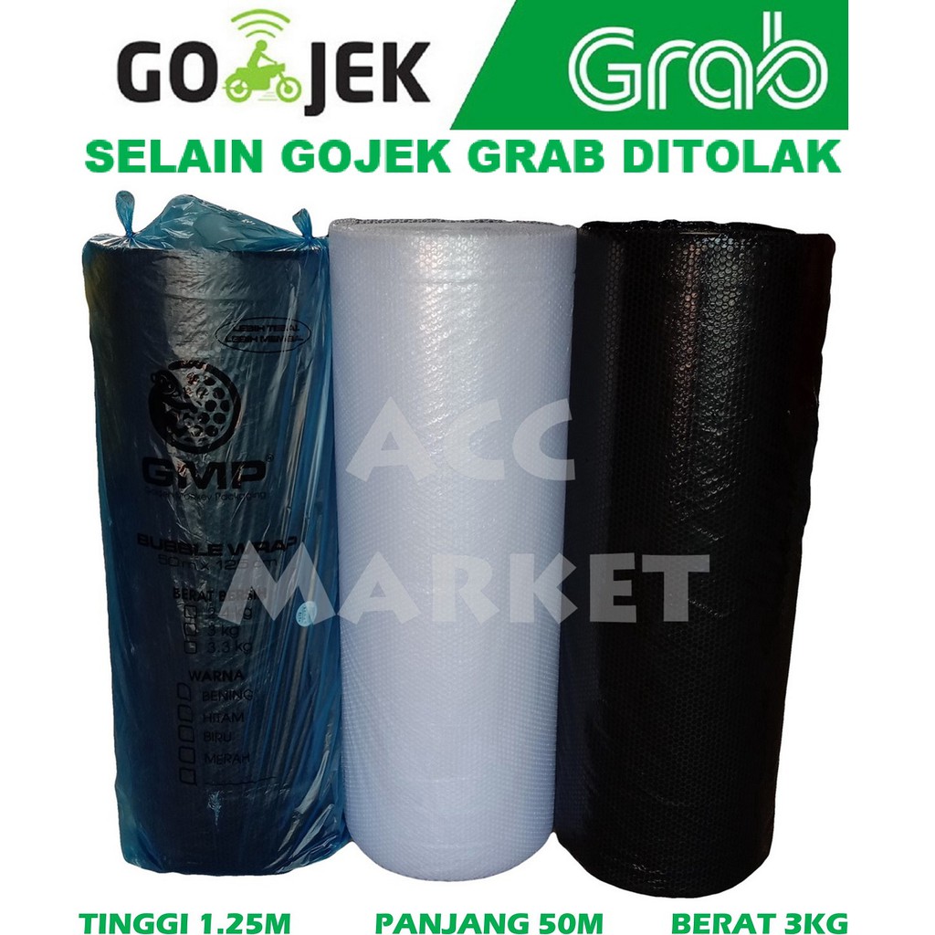 Bubble Wrap 50 Meter x 125 Cm Plastik Buble Packing