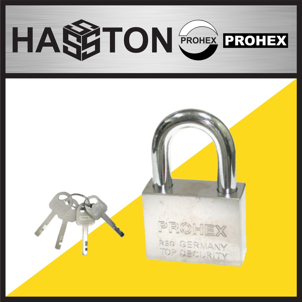 

HASSTON 40mm Gembok Crome (1092-021)