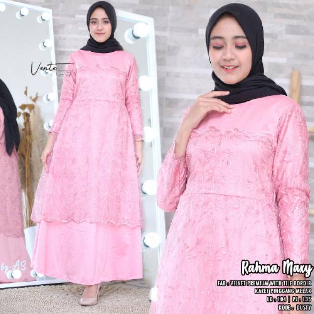 Gamis Rahma maxy