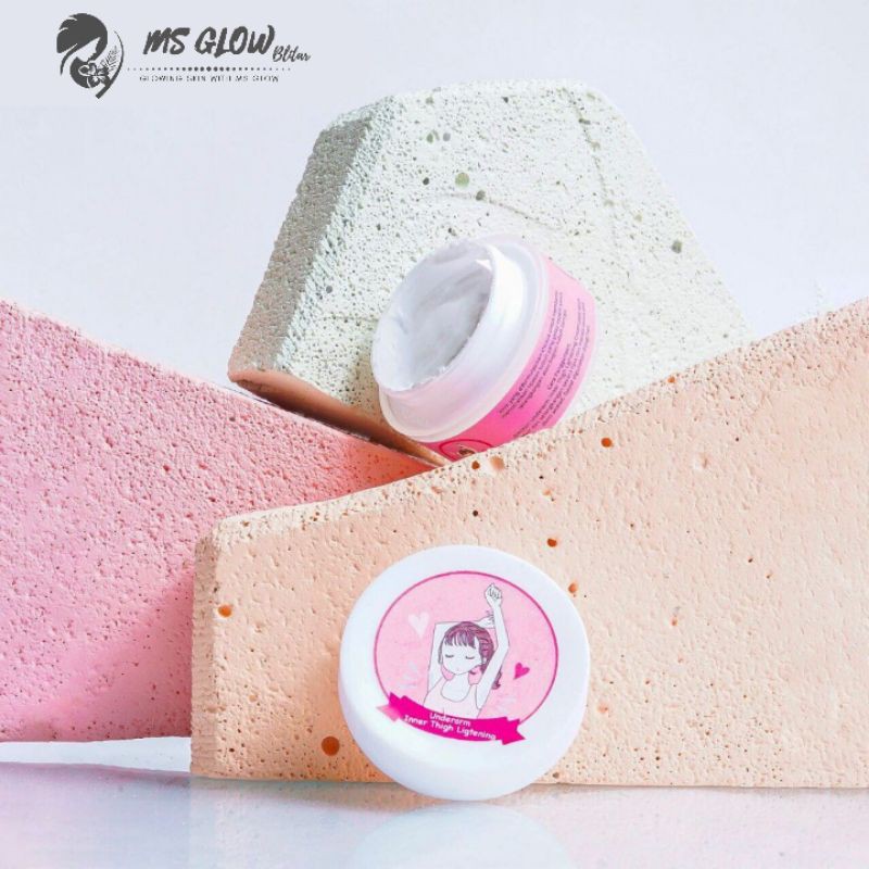Underarm MS GLOW / Krim Pemutih Ketiak dan Daerah Lipatan