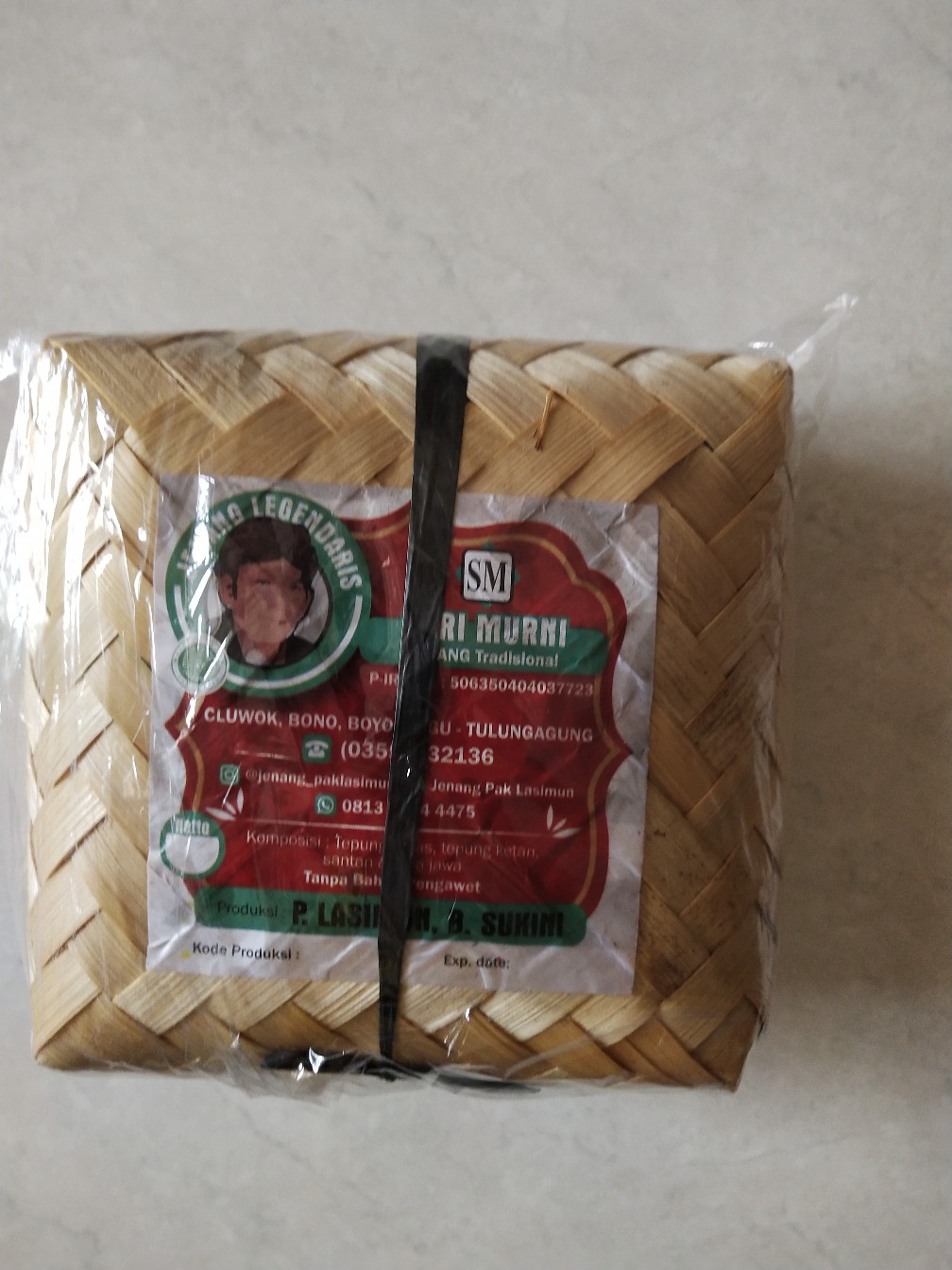 ( Original ) Jenang Ketan Pak Lasimun Khas Tulungagung