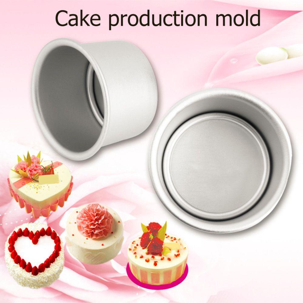 [Elegan] 3pcs/lot Kualitas Tinggi Penjualan Panas Seni Desain DIY Baking Removable Bottom Pudding Mold