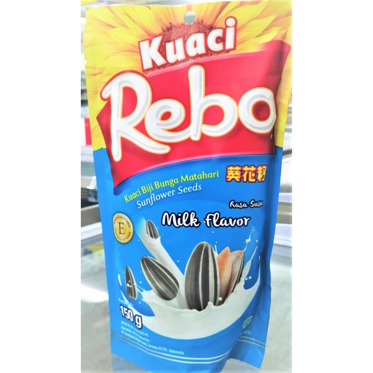 

Rebo Kuaci Milk Flavor 150gr