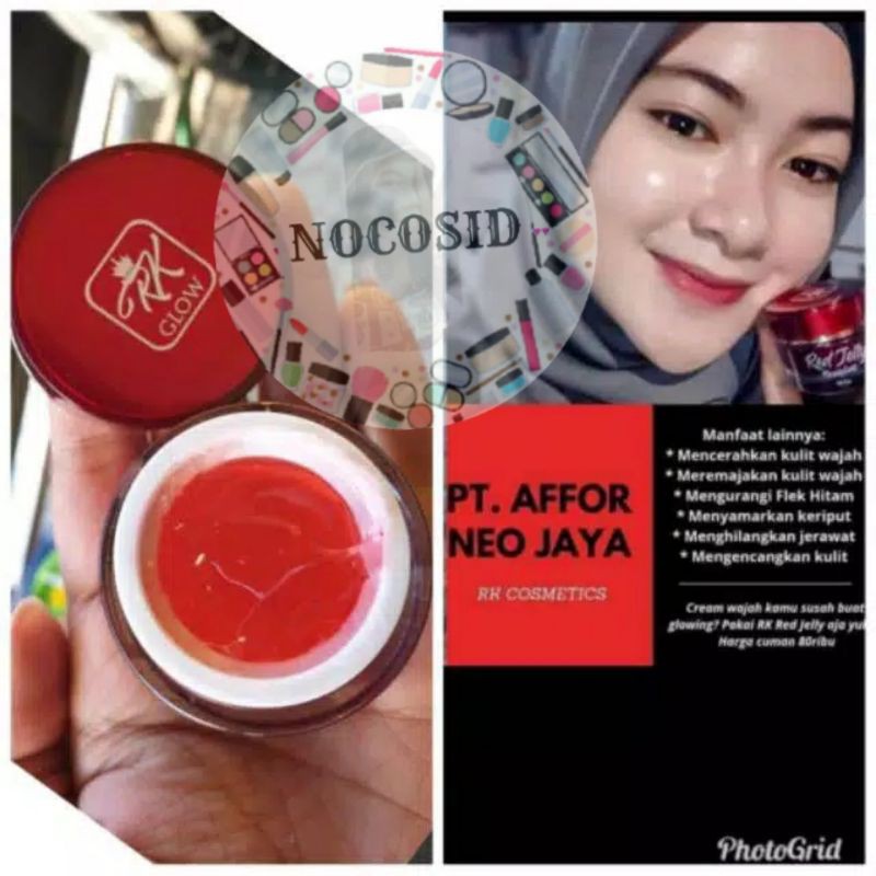 RED JELLY RK GLOW/ RED JELY / RED JELLY / RK GLOW