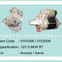 Dinamo Starter Avanza Xenia Terios Rush Sirion 12V 8T