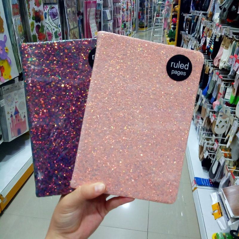 

[TERLARIS] Buku Tulis Glitter Notebook Note Book Glitter Aesthetic