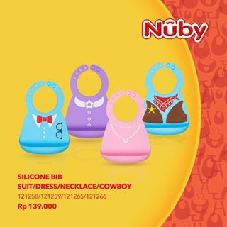 Nuby Silicone Bib