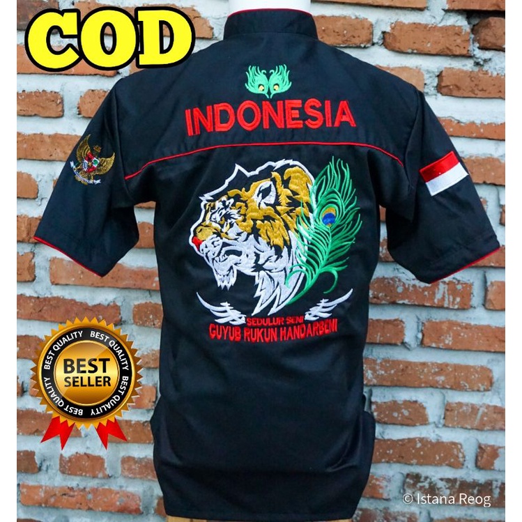 HEM BORDIR REOG / PENADON BORDIR REOG / BAJU REOG PONOROGO / KEMEJA BARONG / BARONGAN / DEVIL