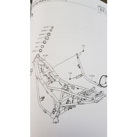 Baut L stainless Frame / Rangka Ninja RR