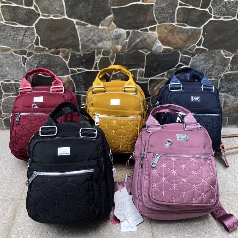 NEW ARRIVAL!!! Sighmon 310106-38 Multifungsi 3 in 1 Terbaru. Tas Ransel Sighmon Tas Sighmon Multifungsi Tas Wanita Tas Import. BISA BAYAR DITEMPAT.!!!