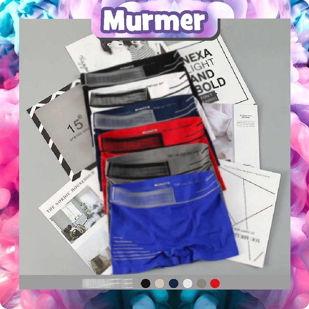 MurmerOfficial B044 BOXER PRIA KOLOR CD UNDERWEAR MAN SEMPAK CELANA DALAM PRIA FASHION IMPORT