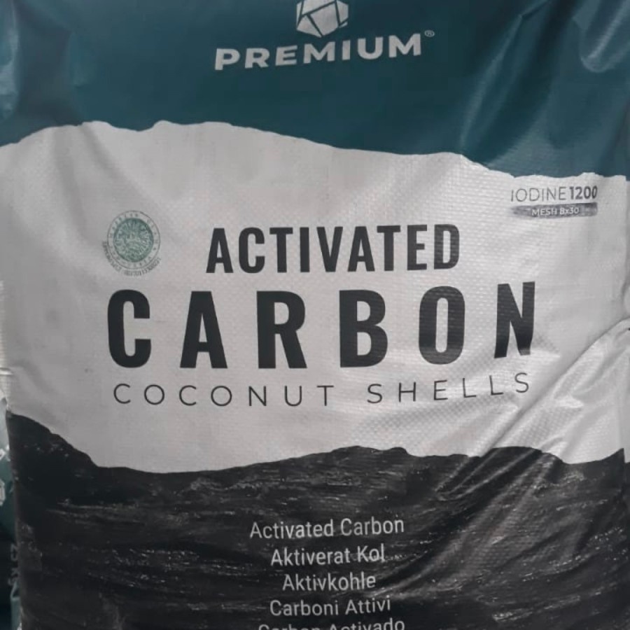 Carbon Aktif Premium Iodine 1200 (utk yg air sangat bau)/ karbon aktif premium
