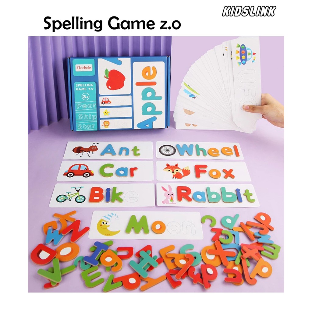 Mainan Edukasi Edukit Toys flashcard Belajar Bermain Abjad Angkat Kartu Flash Alfabet Numeric Puzzle