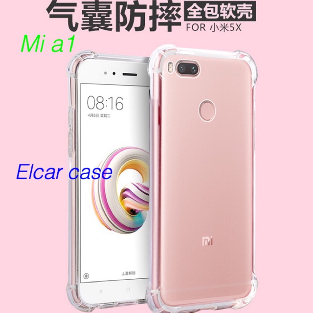 Soft jelly case silikon softcase anti crack anticrack karakter xiaomi redmi mi a1 mia1