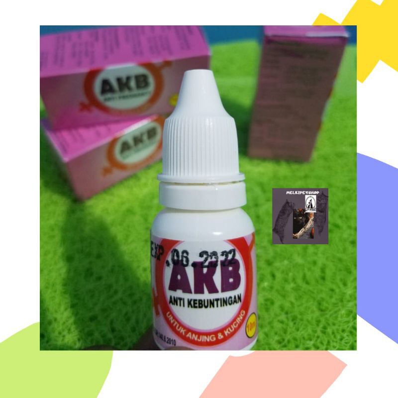 AKB - 10ml - Obat KB Untuk Kucing - Obat Untuk Hewan
