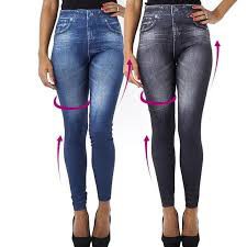 Slim n Fit Caresse Jeans - LEGGING PELANGSING MODIS GAYA JEANS ADA KEMASAN BOXNYA