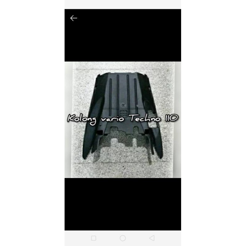 Kolongan dek kolong Vario techno 110 lama karbu