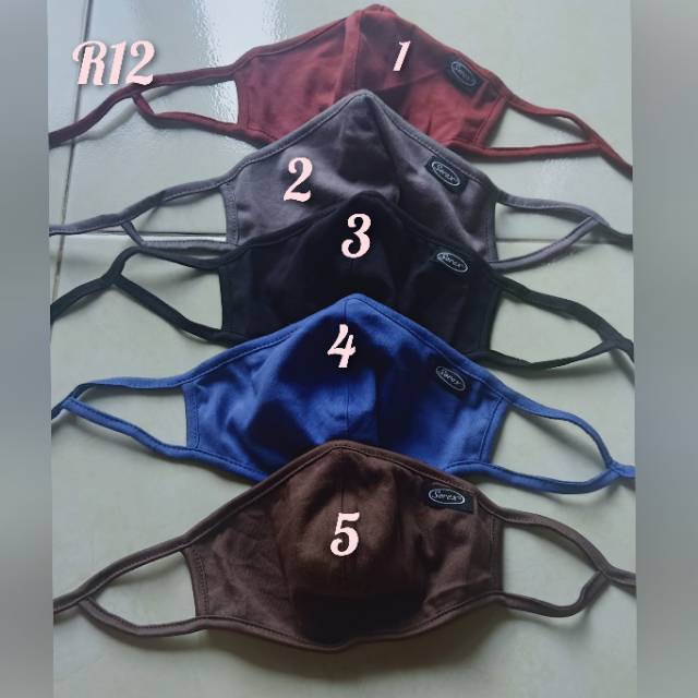 PROMOOO...Masker Kain SOREX  R12  non medis 2 lapis