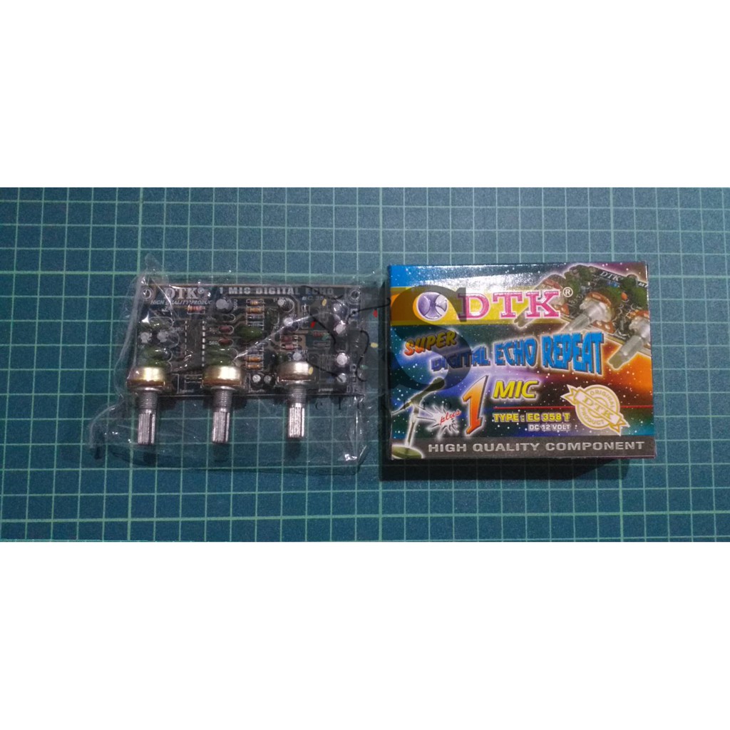 Kit Digital Echo 1mic Repeater DTK 358T
