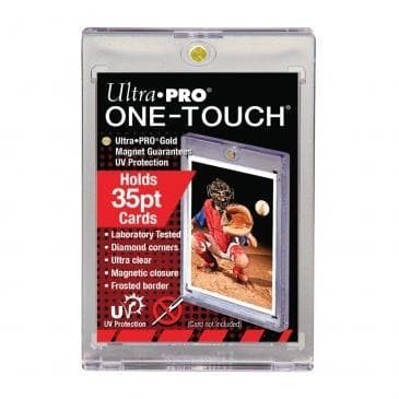 

READY Ultra Pro ONE-TOUCH Magnetic Holder Gold UV Sport K-Pop PhotoCard MTG - Bening TERMURAH