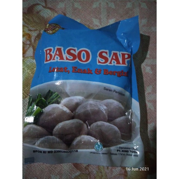 

Bakso Baso Sapi kemasan (frozen )
