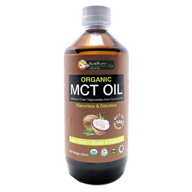 Health Paradise Organic MCT Oil 250ml