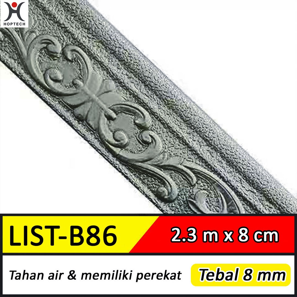 Wall Border List / Wallborder Foam 3D /Walpaper List Foam Stiker Dinding / List dinding 3D 2.3 Meter-LIST B86