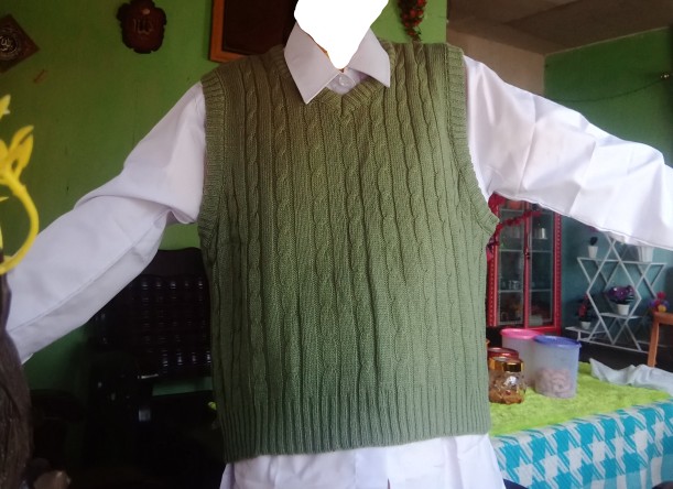 Free Ongkir Vest/rompi Cable Rajut Premi 7get